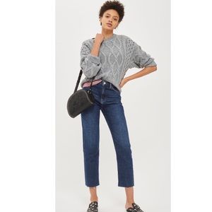 Topshop Straight Leg Jean